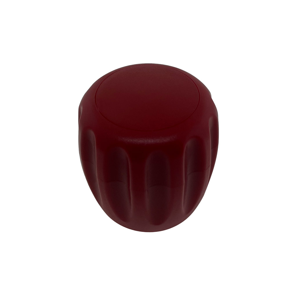 KNOB, CARRIAGE (RED)