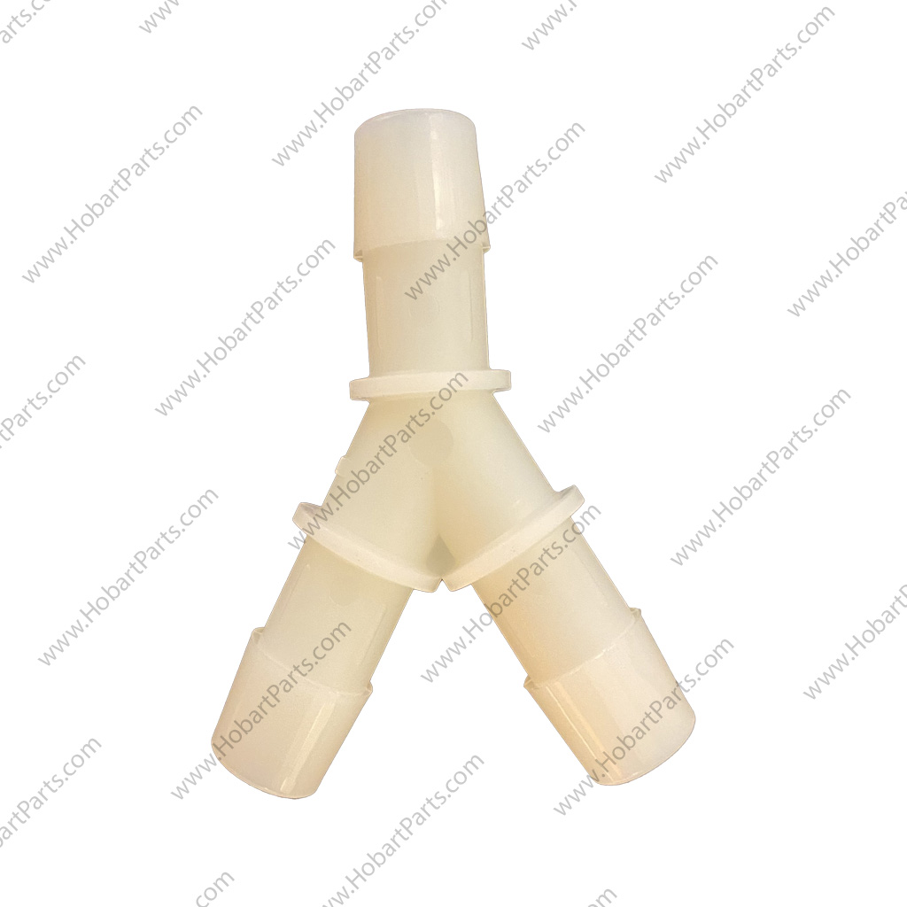 NYLON TIGHT-SEAL BARBED TUBE FITTING, WYE FOR 1/2" TUBE